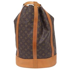 REISE RUCKSACK LOUIS VUITTON RANDONNEE GM M42244 MONOGRAMM CANVAS Braun