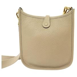 Hermès-NEUF SAC A MAIN HERMES EVELYNE 16 AMAZONE MINI CUIR CLEMENCE BANDOULIERE HANDBAG-Beige