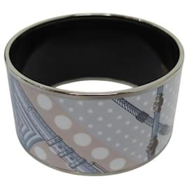 Hermès-NEW HERMES CLIC CLAC DOTS EXTRA LARGE ENAMEL BANGLE-Multiple colors