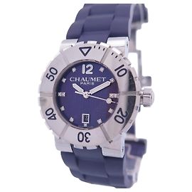 RELÓGIO LADY CHAUMET CLASS ONE 33 MM 622C AÇO DIAMANTES QUARTZ Prata