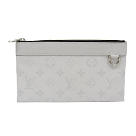 Louis Vuitton-Pochette Discovery PM de Louis Vuitton Taigarama-Gris