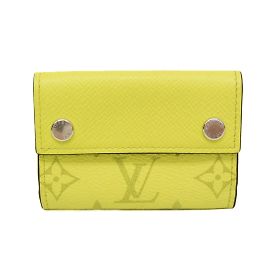 Louis Vuitton Taigarama Discovery Compact Wallet Yellow