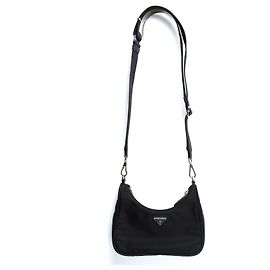 Bolso Mini Re Edición 2005 Negro Re Nylon de Prada Negro