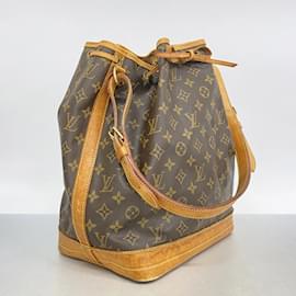 Louis Vuitton-Louis Vuitton Monogram Noe M42224 Shoulder Bag-Brown
