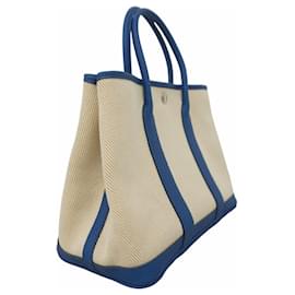 Hermès-Sac à main Hermes Garden Verso TPM-Écru