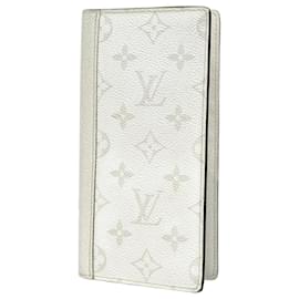 Louis Vuitton-Portefeuille Long Louis Vuitton Brazza M30298 Antarctique pour Homme-Autre