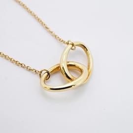 Tiffany & Co-Tiffany 18K Yellow Gold Double Loop Necklace-Other