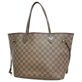 Louis Vuitton-Louis Vuitton Damier Neverfull MM Tote Bag-Damier ebene