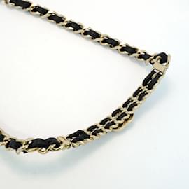 Chanel-Chanel Coco Mark Choker-Black,Golden