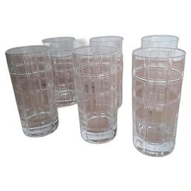Conjunto de 6 copos de cristal Christian Dior. Outro