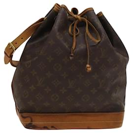 Louis Vuitton-LOUIS VUITTON Monogram Noe Shoulder Bag M42224 LV Auth 122590-Monogram