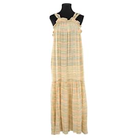 Ulla Johnson Robe en soie multicolore Multicolore