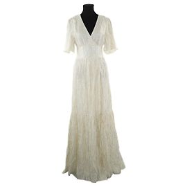 Bash Goldenes Kleid Golden