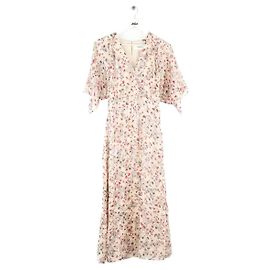 Bash Abito in seta beige Beige