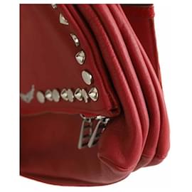 Zadig & Voltaire-Sac à bandoulière en cuir-Rouge