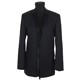 Dior Black Wool Jacket Men M Black