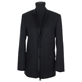 Dior schwarze Wolljacke Herren M Schwarz
