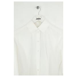 Alaïa-Cotton body shirt-White