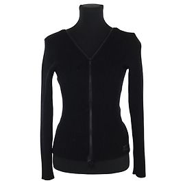 Courreges Schwarzes Top Schwarz