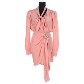 Lanvin-Silk dress-Pink