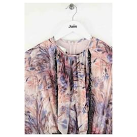 Giambattista Valli-Silk dress-Pink