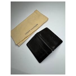 Louis Vuitton-LOUIS VUITTON Purses, wallets & cases T.  Leather-Black