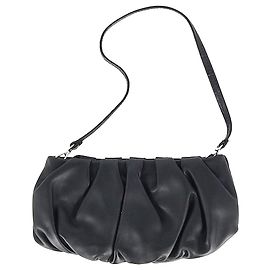 Staud Bean Convertible Bag in Black Leather Black