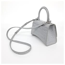 Balenciaga-Sac à main Balenciaga Hourglass XS-Gris