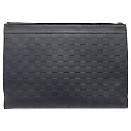 Louis Vuitton-Pochette de découverte Gm Damier Infini Louis Vuitton-Noir