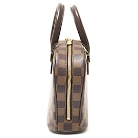 Louis Vuitton-Sac à main Mini Damier Ebene Louis Vuitton-Marron