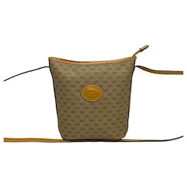 Gucci-Sac à bandoulière en cuir Micro GG de Gucci Old Gucci-Marron