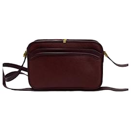 Gucci-Sac à épaule en cuir Gucci Old Gucci-Marron