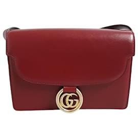 Gucci-Sac à épaule Gucci-Rouge