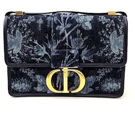 Dior-Christian Dior 30 Montaigne Bag M9203-Blue