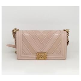 Chanel-Sac Boy de Chanel-Marron