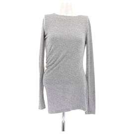 T By Alexander Wang Grau melierter Pullover Grau