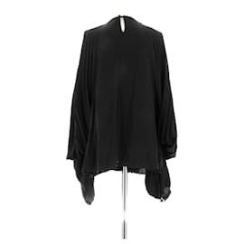 Saint Laurent-Blouse en soie noire-Black