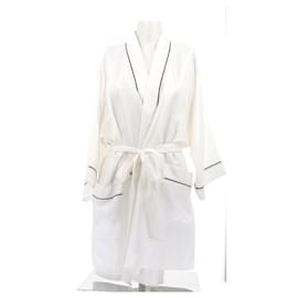 Christian Dior-Kimono en soie-White