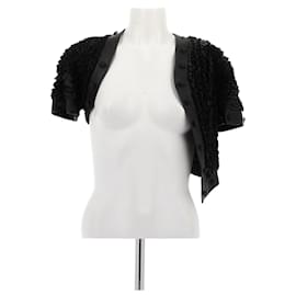 Chanel-Leather bolero-Black