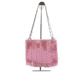 Paco Rabanne Bolso bandolera rosa "1969" Rosa