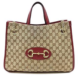 Gucci 1955 Horsebit Medium Tote Bag Mehrfarben