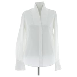 Alexander Mcqueen-Chemise blanche-White