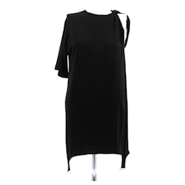 Courreges-Robe noire-Black