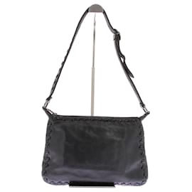 Chrome Hearts-Sac à bandoulière en cuir-Noir