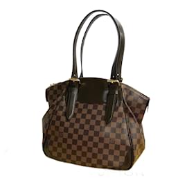 Louis Vuitton-Sac à main Louis Vuitton Verona MM Damier-Marron