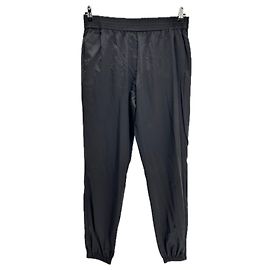 DMN Schwarze Seidenhose Schwarz