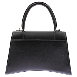 Balenciaga-Sac à main "Hourglass"-Noir