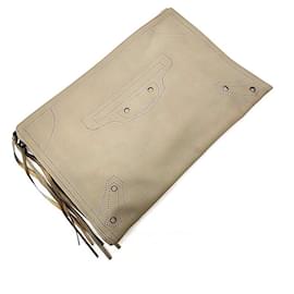 Balenciaga-Pochette Blackout Balenciaga-Marron