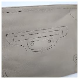 Balenciaga-Pochette Blackout Balenciaga-Marron