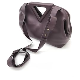 Bottega Veneta-Sac à main Bottega Point de Bottega Veneta Moyen-Marron
